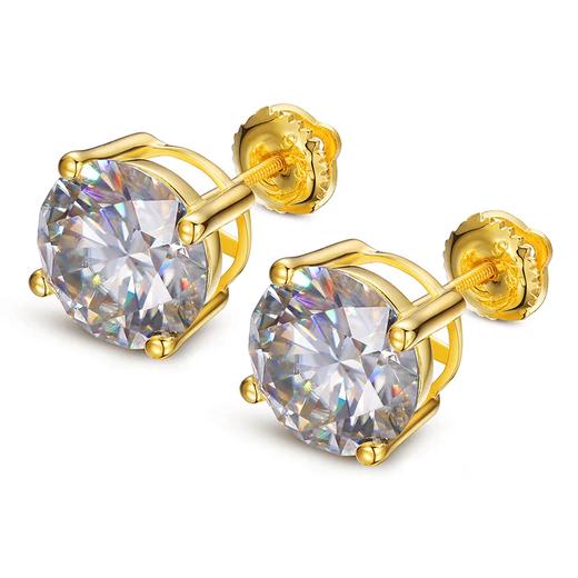 VVS Moissanite Stud Earrings