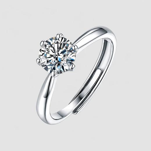 VVS Moissanite Solitaire Ring